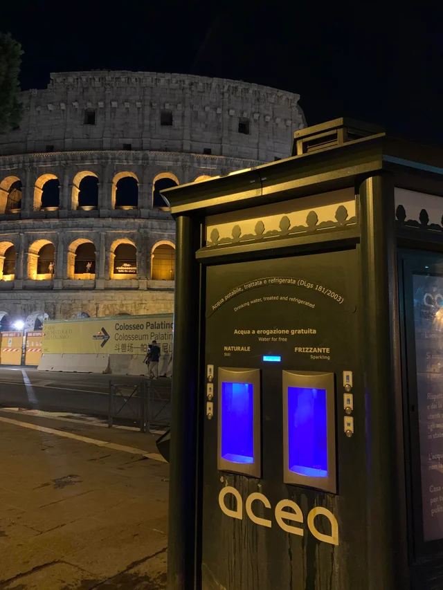 Sparkling water dispensers